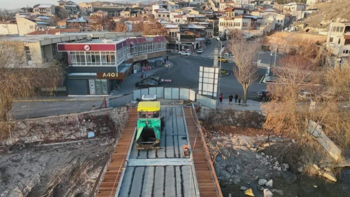 Avanos’un Tarihi Taşköprüsü Yenilendi