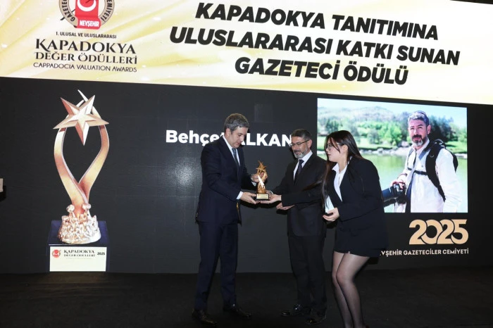 Kapadokya değer &ouml;d&uuml;lleri