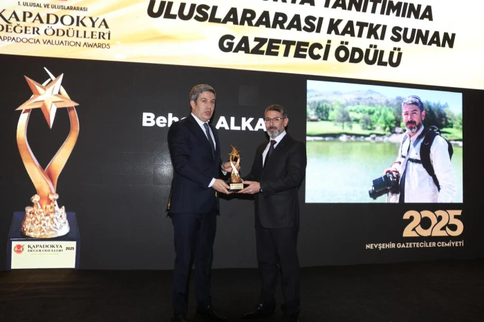 Kapadokya değer &ouml;d&uuml;lleri