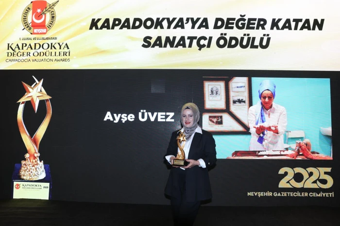 Kapadokya değer &ouml;d&uuml;lleri