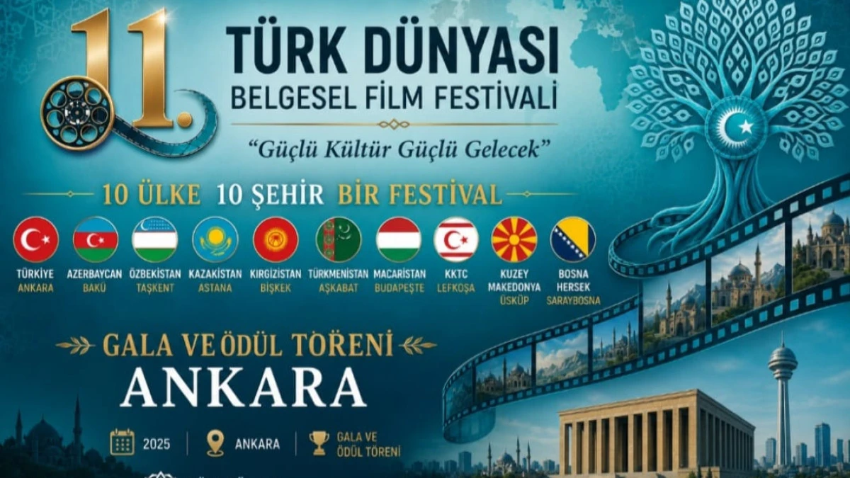11. T&uuml;rk D&uuml;nyası Belgesel Film Festivali Başvuruları Tamamlandı