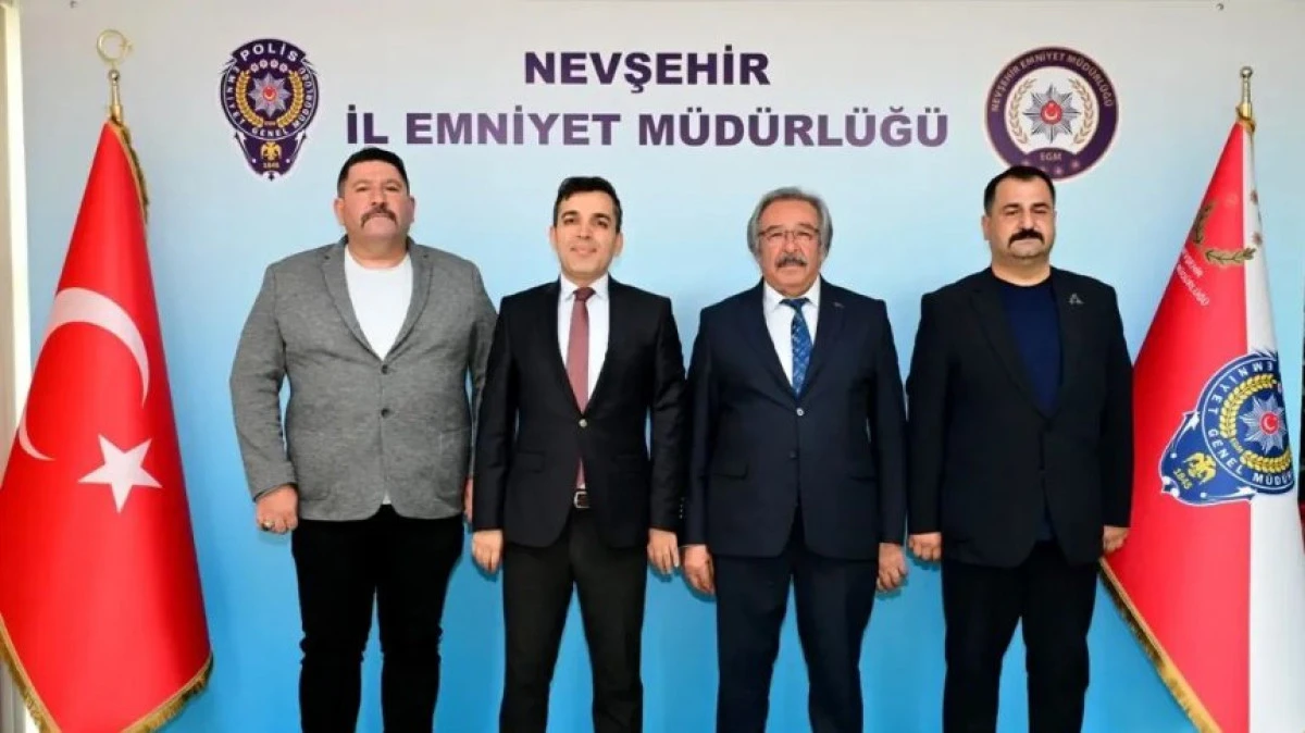 Avanos Belediye Başkanı Sarıtaş&rsquo;tan Emniyet M&uuml;d&uuml;r&uuml; Dallı&rsquo;ya ziyaret