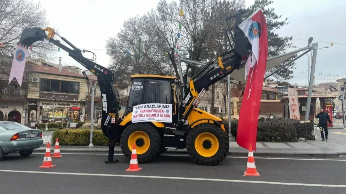 Avanos Belediyesi Araç Filosu Yeni İş Makinesiyle Güçlendi