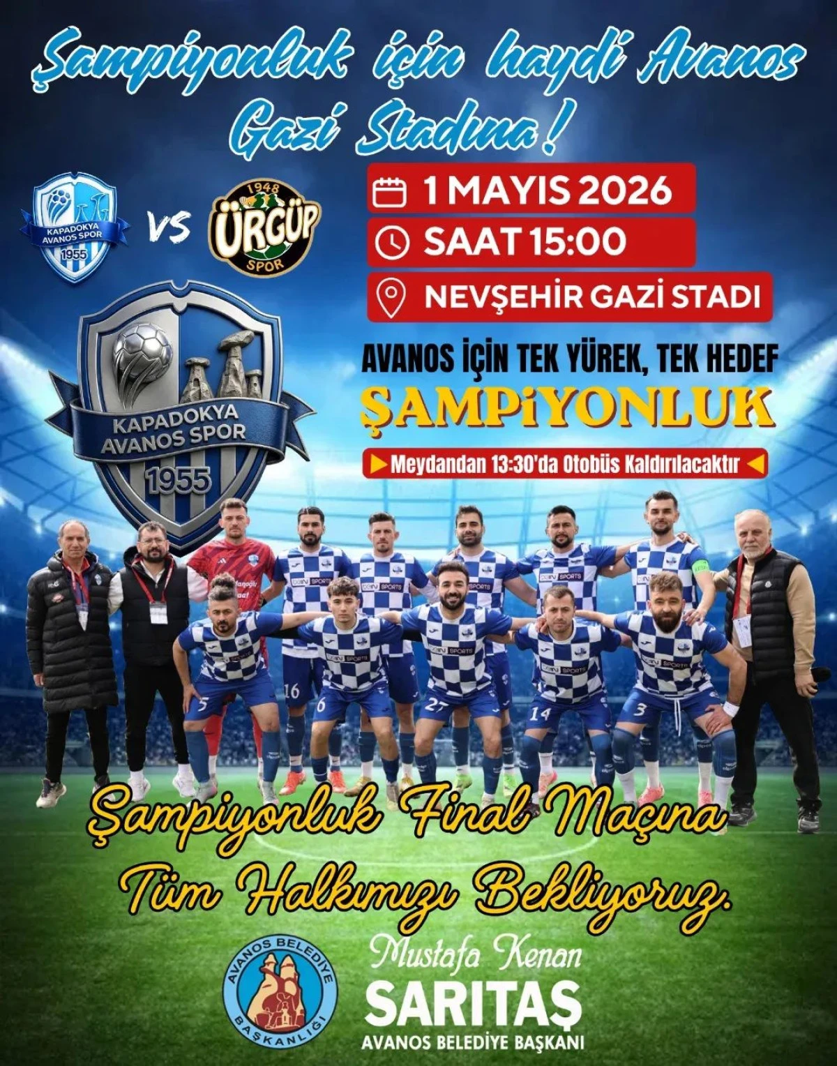 Avanos Final Heyecanına Hazırlanıyor