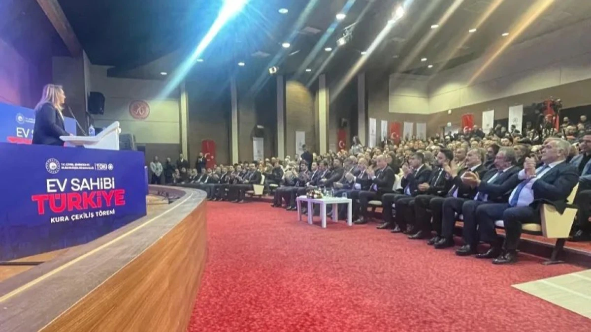 Avanos&rsquo;ta 189 TOKİ Sosyal Konutun Kura &Ccedil;ekimi Yapıldı