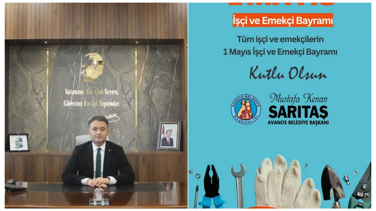 Avanos&rsquo;ta 1 Mayıs Mesajları: Emek ve Dayanışma Vurgusu