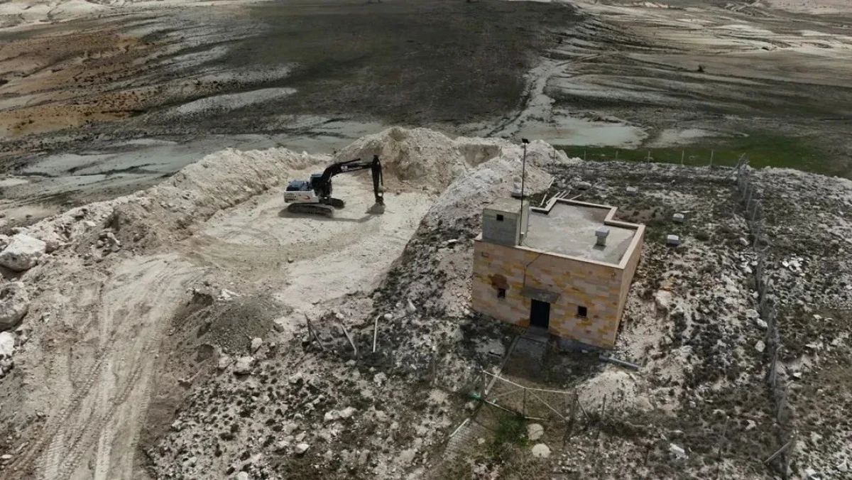 Avanos&rsquo;ta 1800 Metrek&uuml;pl&uuml;k Yeni Su Deposu Yapılıyor