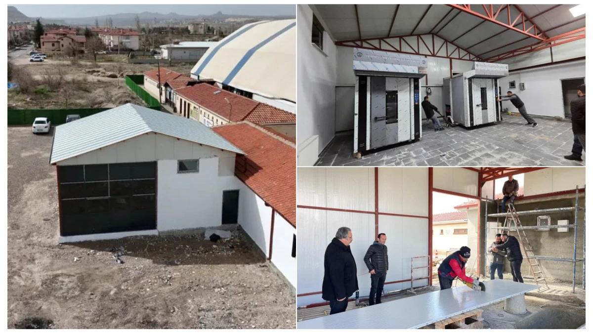 Avanos&rsquo;ta Halk Ekmek Fırını Hizmete Hazırlanıyor