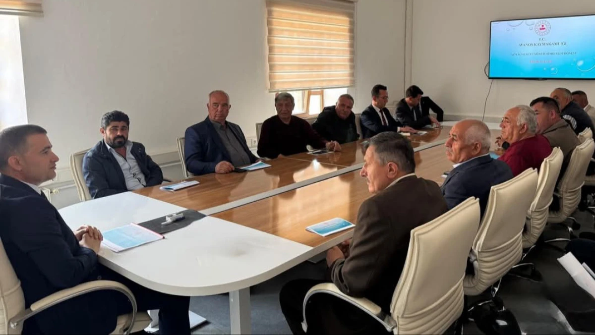 Avanos’ta Köy İçme Suyu Yönetiminde Yeni Dönem Başladı