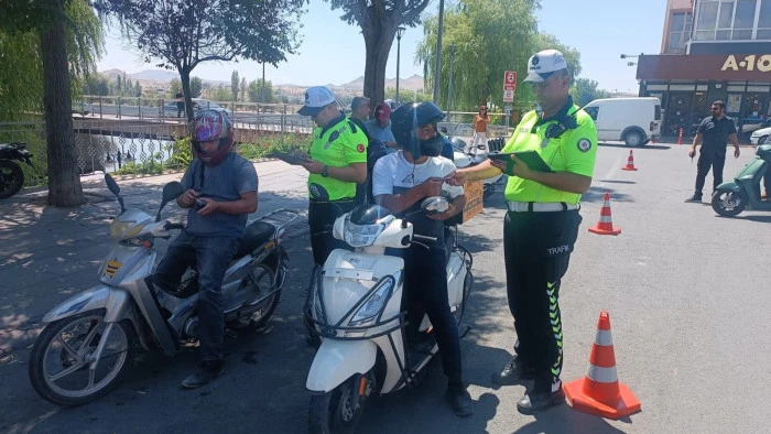 Avanos’ta Motosiklet ve Modifiye Araçlara Sıkı Denetim