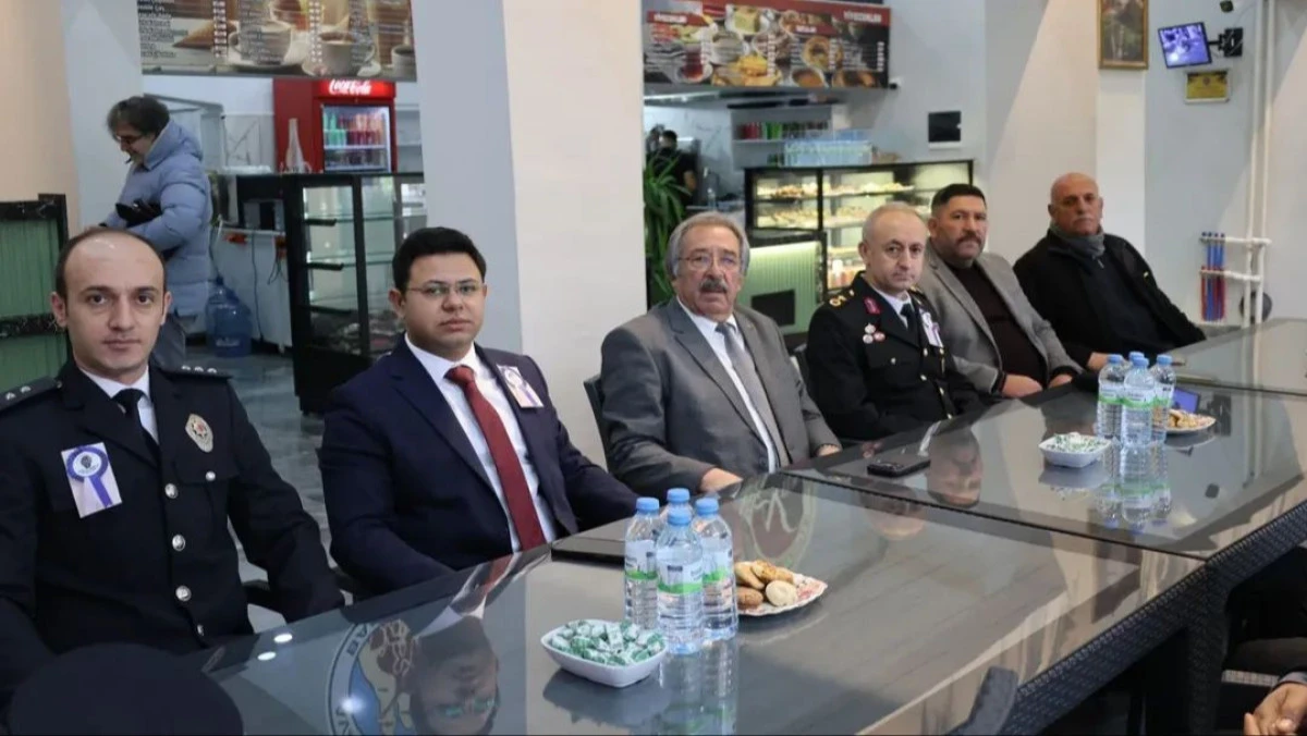 Avanos&rsquo;ta Polis Haftası Programı Sonrası Anlamlı Buluşma