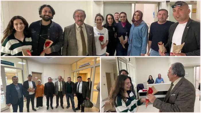Başkan Sarıtaş’tan 14 Mart Tıp Bayramı Ziyareti