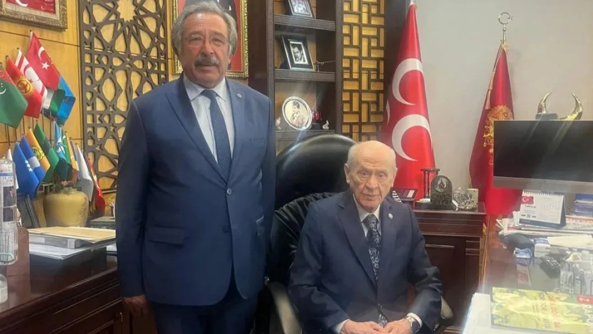 Başkan Sarıtaş’tan TBMM’de Devlet Bahçeli’ye Ziyaret