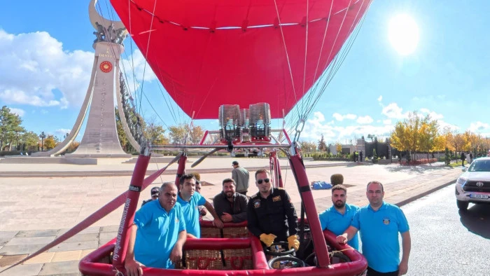 Cumhuriyet’in 102. Yılında Balonlar Gökyüzünde Buluştu