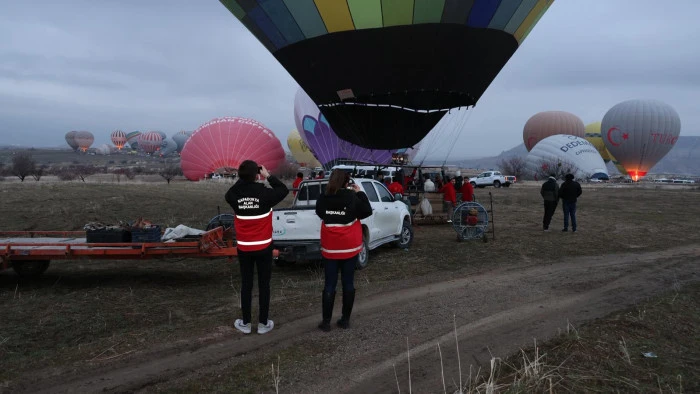 Kapadokya&rsquo;da Balon U&ccedil;uş Alanlarına Sıkı Denetim