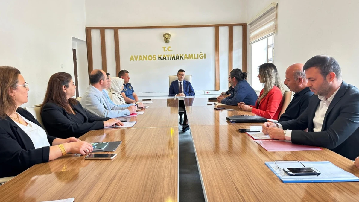 Kaymakam Bilici Başkanlığında Daire Amirleri Toplantısı Yapıldı
