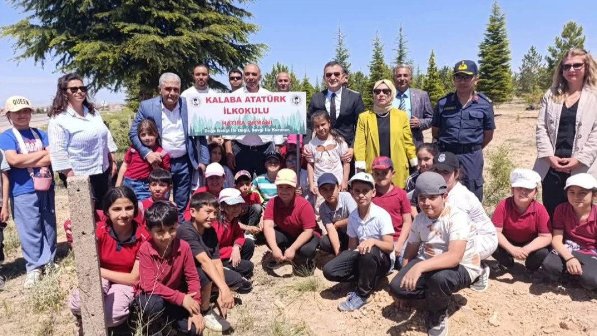 Kaymakam Bilici, Kalaba’daki Fidan Dikim Etkinliğine Katıldı