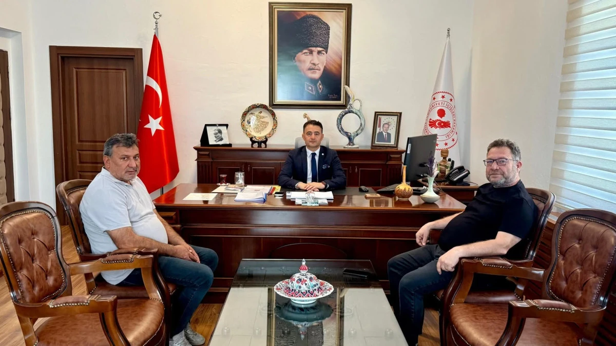 Kaymakam Bilici’ye Yüksek Hızlı Tren Projesi Ziyareti
