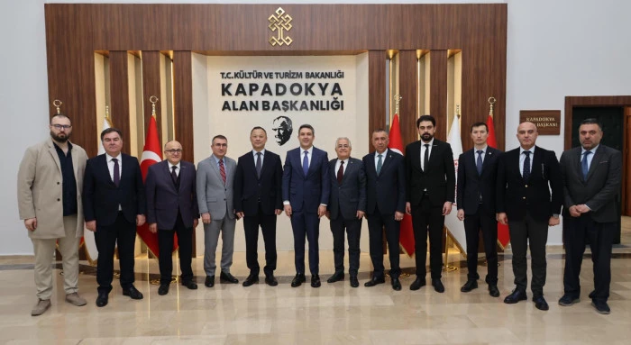 Kırgızistan B&uuml;y&uuml;kel&ccedil;isi Kazakbaev&rsquo;den Kapadokya Alan Başkanlığı&rsquo;na ziyaret