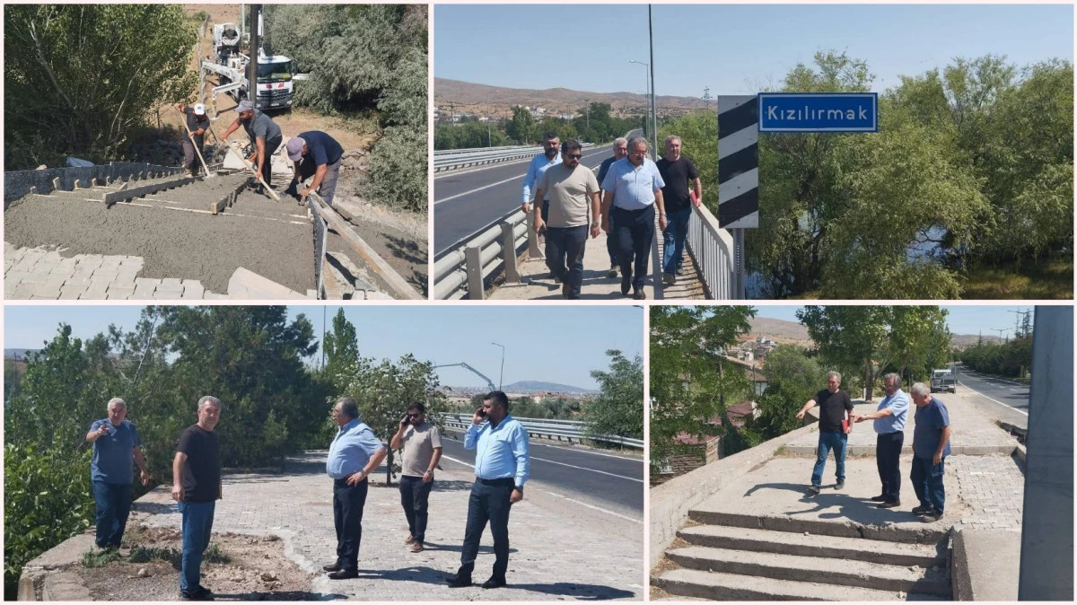 Kızılırmak’a Yaya Erişimini Kolaylaştıracak Çalışmalar Sürüyor