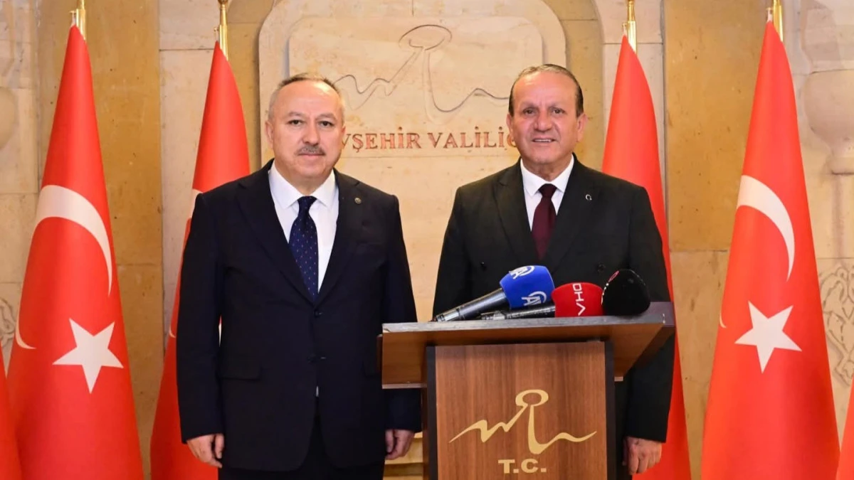 KKTC Heyetinden Nevşehir Valiliğine Ziyaret