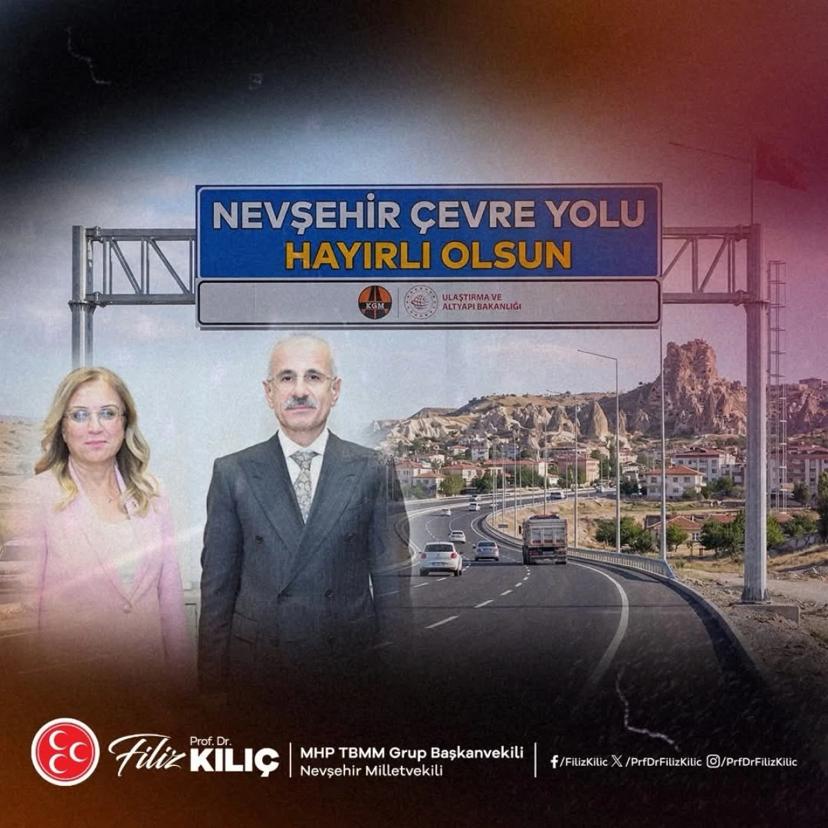 Nevşehir &Ccedil;evre Yolu Projesi İhalesi Tamamlandı