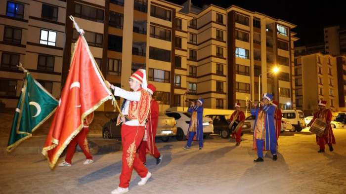 Nevşehir’de 3 Mahalle Sahura Mehter Marşlarıyla Uyandı