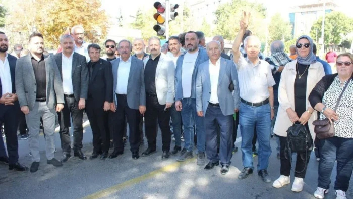 Nevşehir’de Filistin’e Destek Yürüyüşü: Başkan Sarıtaş da Katıldı