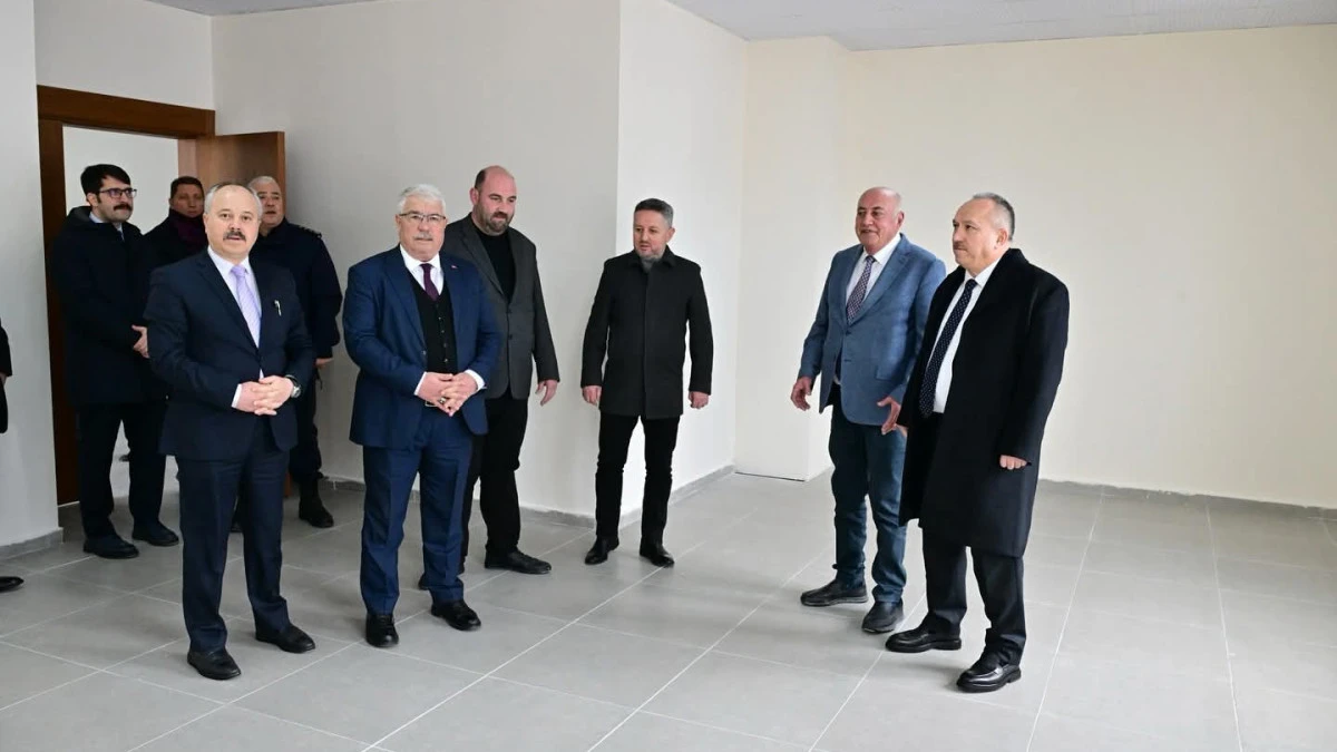 Ortahisar&rsquo;da turizm lisesi inşaatında inceleme