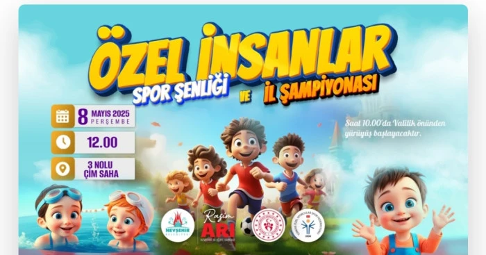 Özel İnsanlar Spor Şenliği ve İl Şampiyonası Yapılacak