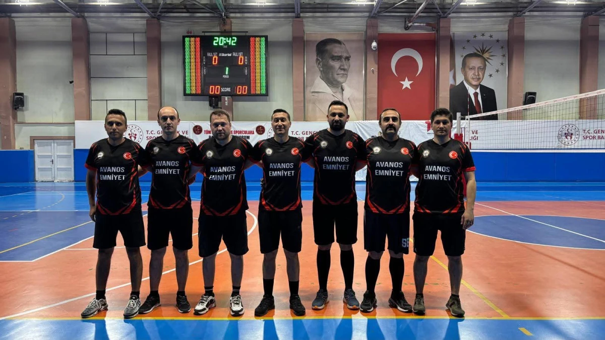 Polis Haftasında Avanos Emniyet namağlup şampiyon oldu