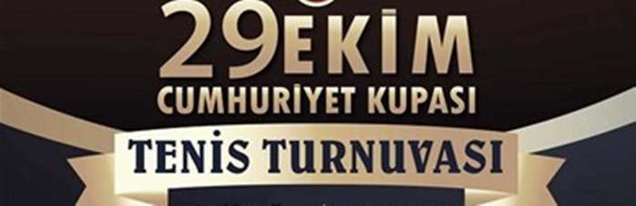 Nevşehir'de 29 ekim Tenis turnuvası düzenlenecek  