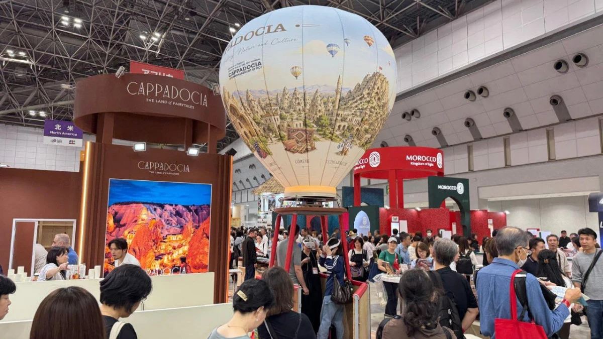 Tokyo&rsquo;da Kapadokya standına Japon ziyaret&ccedil;ilerden yoğun ilgi