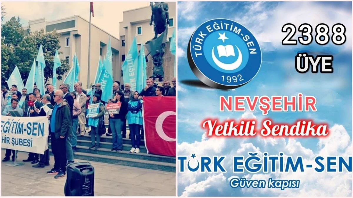 Türk Eğitim Sen, Nevşehir’de 2388 Üyeyle Yetkili Sendika Oldu