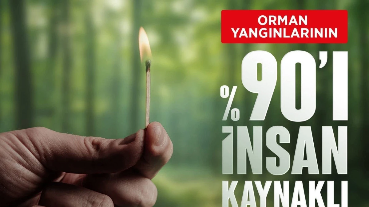 Yaz aylarında yangın uyarısı: 